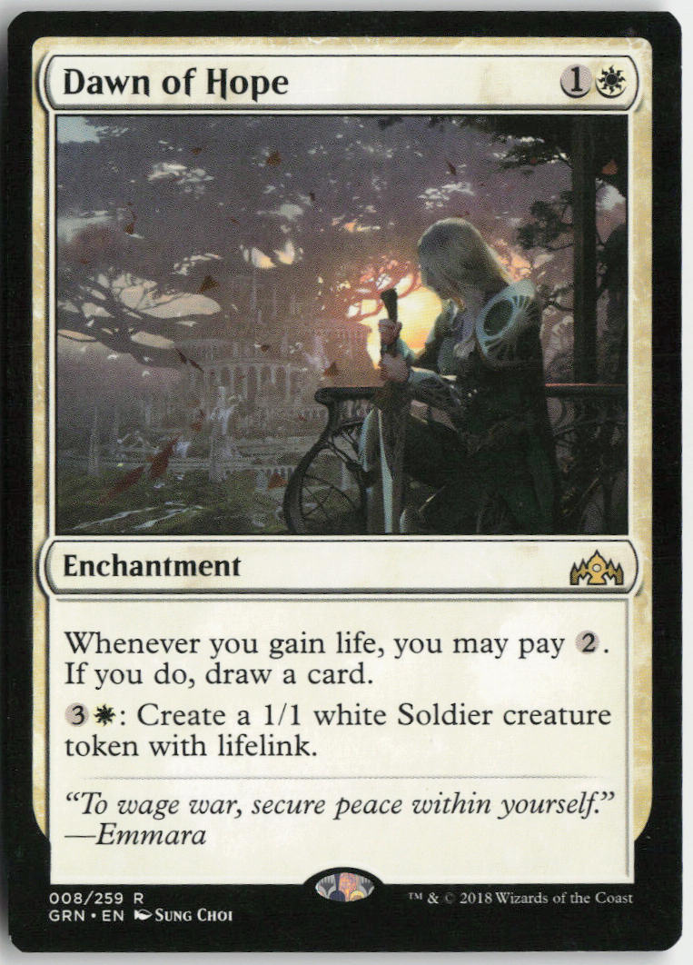 Dawn of Hope - Guilds of Ravnica #8 - Near Mint - Normal