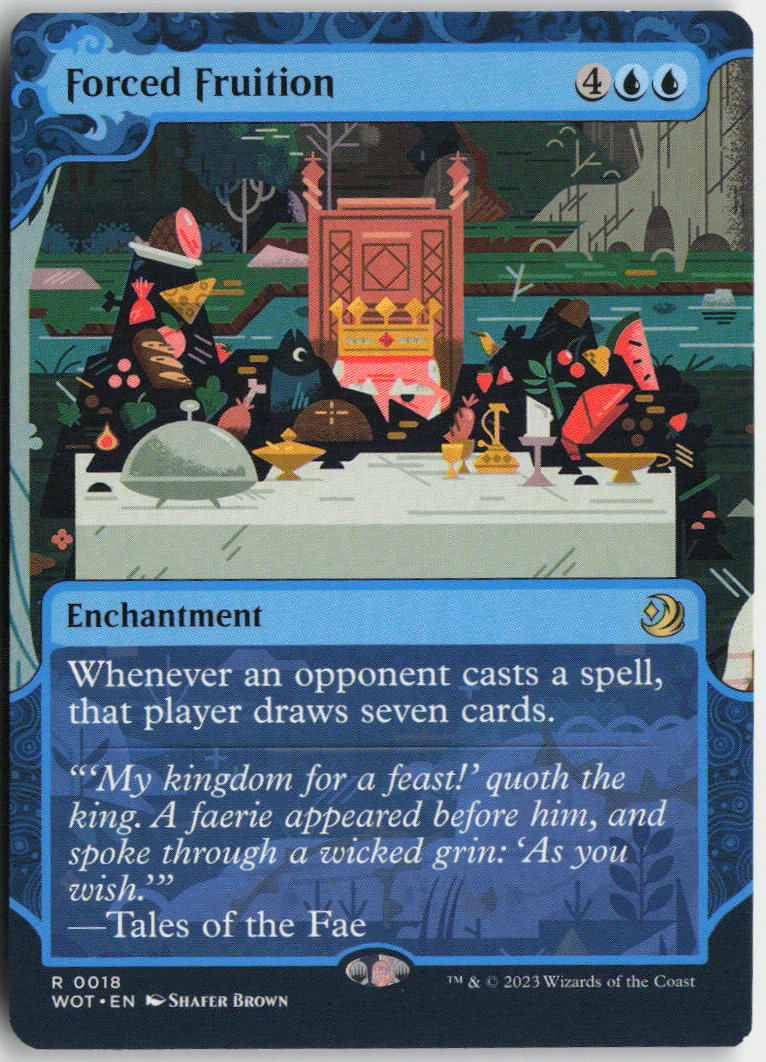 Forced Fruition - Wilds of Eldraine: Enchanting Tales #18 - Near Mint - Normal
