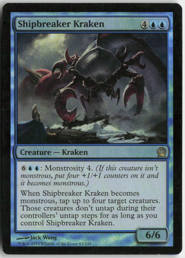 Shipbreaker Kraken - Theros #63 - Near Mint - Normal