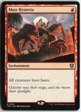 Mass Hysteria - Innistrad Remastered #164 - Near Mint - Normal