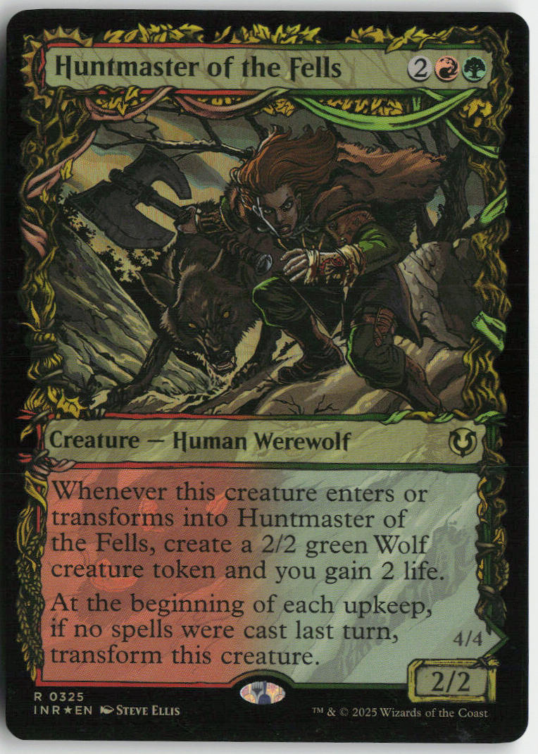 Huntmaster of the Fells // Ravager of the Fells - Innistrad Remastered #325 - Near Mint - Normal