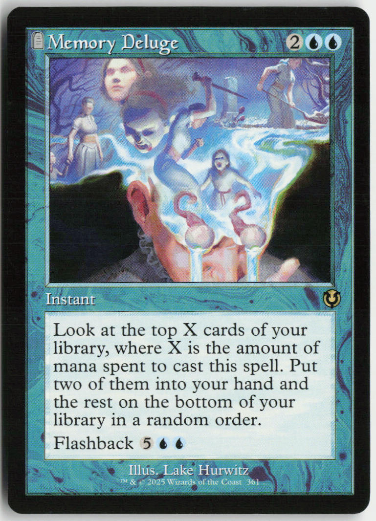 Memory Deluge - Innistrad Remastered #361 - Near Mint - Normal