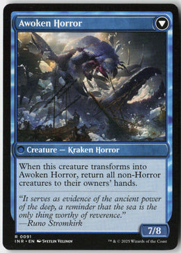 Thing in the Ice // Awoken Horror - Innistrad Remastered #91 - Near Mint - Normal