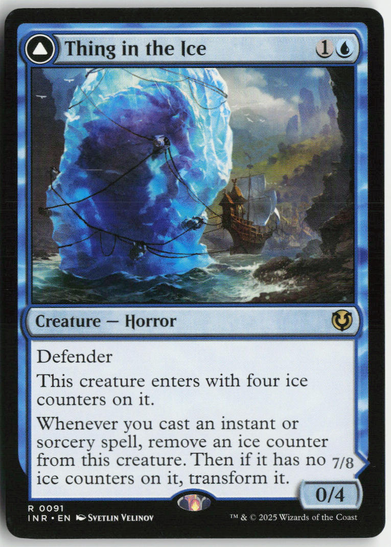 Thing in the Ice // Awoken Horror - Innistrad Remastered #91 - Near Mint - Normal