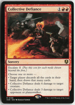 Collective Defiance - Innistrad Remastered #149 - Near Mint - Normal