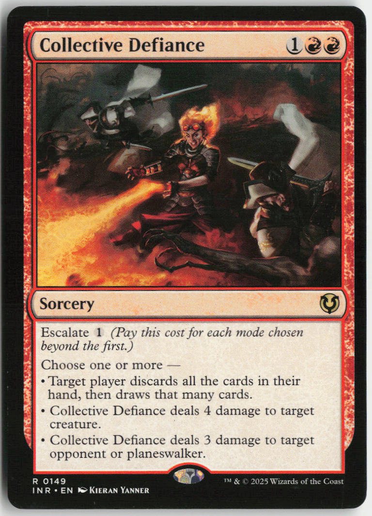 Collective Defiance - Innistrad Remastered #149 - Near Mint - Normal