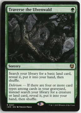 Traverse the Ulvenwald - Innistrad Remastered #221 - Near Mint - Normal