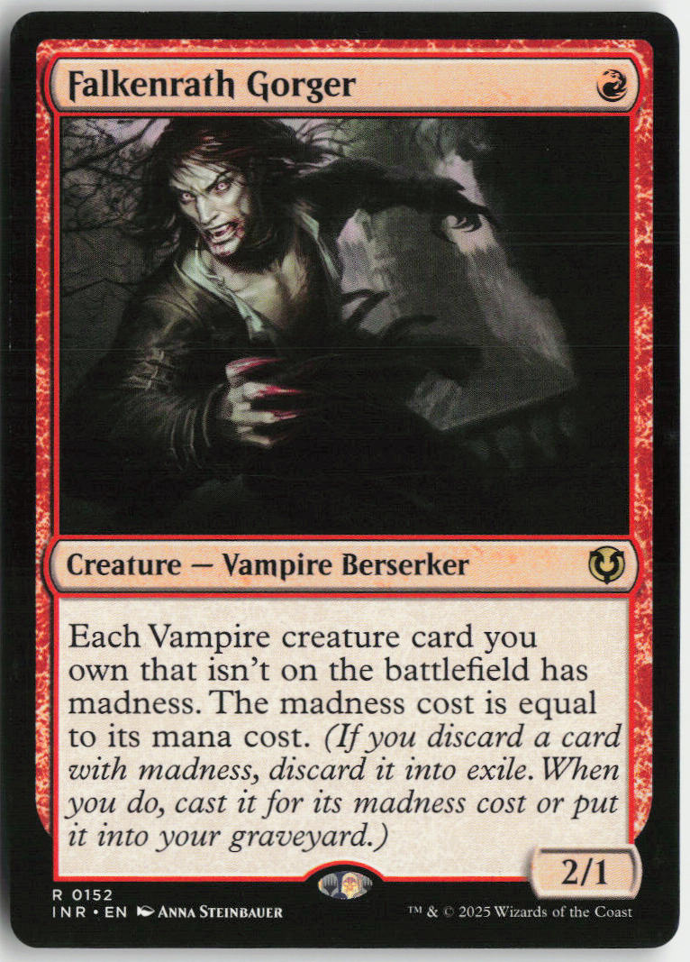 Falkenrath Gorger - Innistrad Remastered #152 - Near Mint - Normal