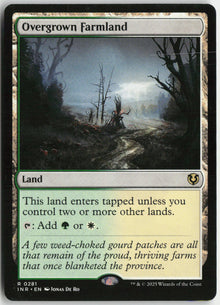Overgrown Farmland - Innistrad Remastered #281 - Near Mint - Normal