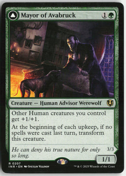 Mayor of Avabruck // Howlpack Alpha - Innistrad Remastered #207 - Near Mint - Normal