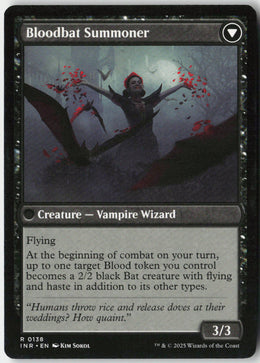 Voldaren Bloodcaster // Bloodbat Summoner - Innistrad Remastered #138 - Near Mint - Normal