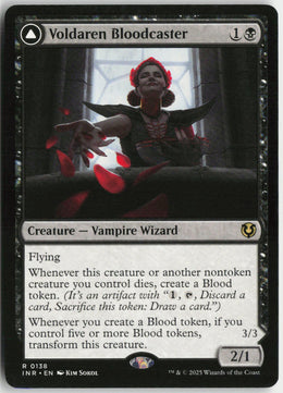 Voldaren Bloodcaster // Bloodbat Summoner - Innistrad Remastered #138 - Near Mint - Normal