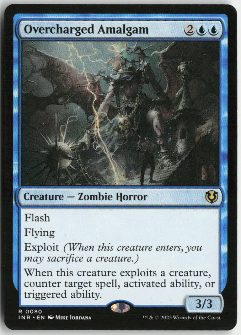 Overcharged Amalgam - Innistrad Remastered #80 - Near Mint - Normal