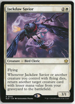 Jackdaw Savior - Bloomburrow #18 - Near Mint - Normal