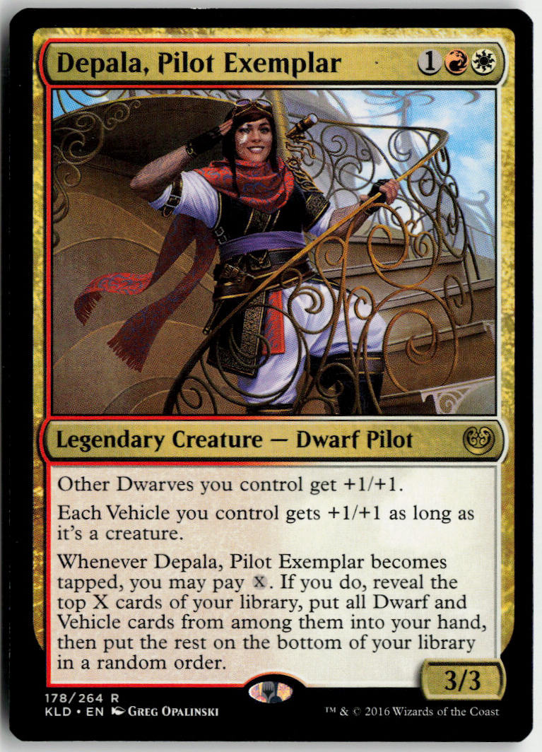 Depala, Pilot Exemplar - Kaladesh #178 - Near Mint - Normal