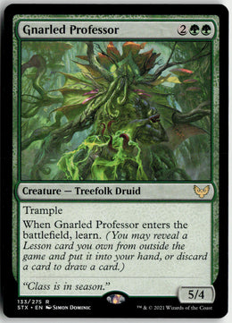 Gnarled Professor - Strixhaven: School of Mages #133 - Near Mint - Normal