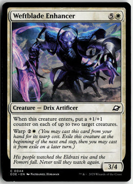 Weftblade Enhancer - Edge of Eternities #44 - Near Mint - Normal