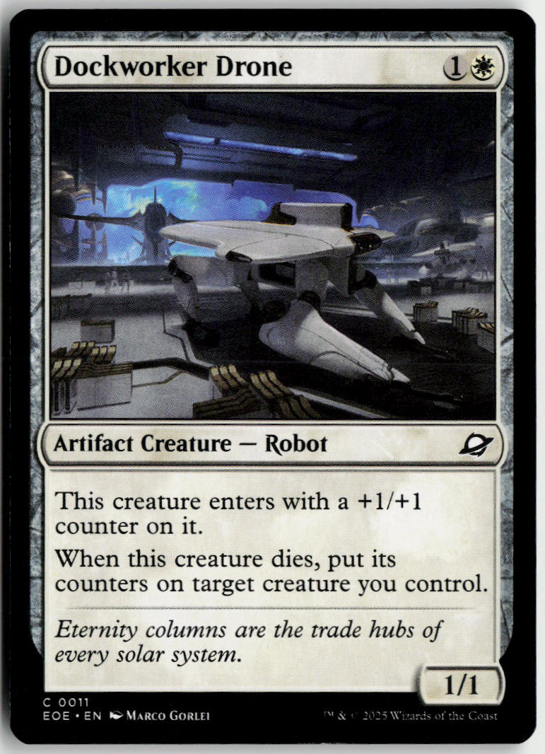 Dockworker Drone - Edge of Eternities #11 - Near Mint - Normal
