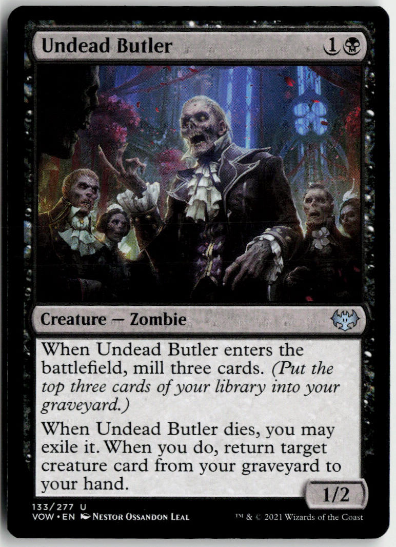 Undead Butler - Innistrad: Crimson Vow #133 - Near Mint - Normal