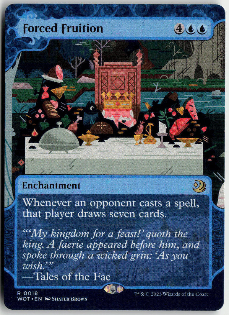 Forced Fruition - Wilds of Eldraine: Enchanting Tales #18 - Near Mint - Normal