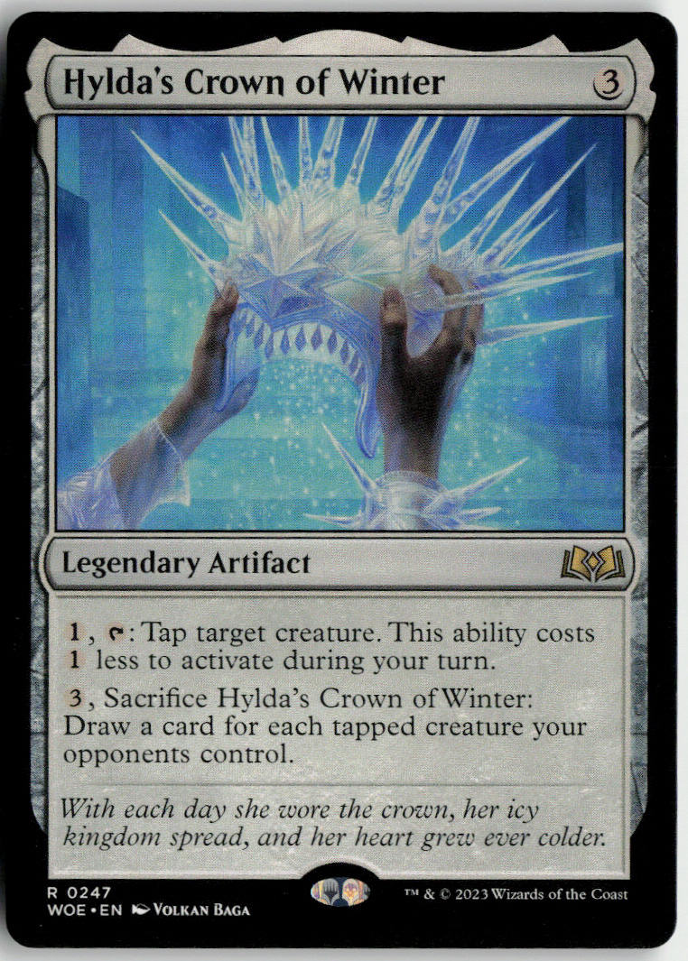 Hylda's Crown of Winter - Wilds of Eldraine #247 - Near Mint - Normal