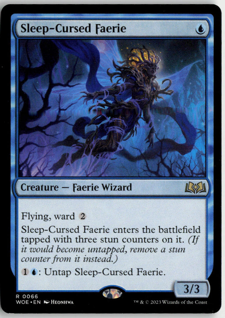 Sleep-Cursed Faerie - Wilds of Eldraine #66 - Near Mint - Normal