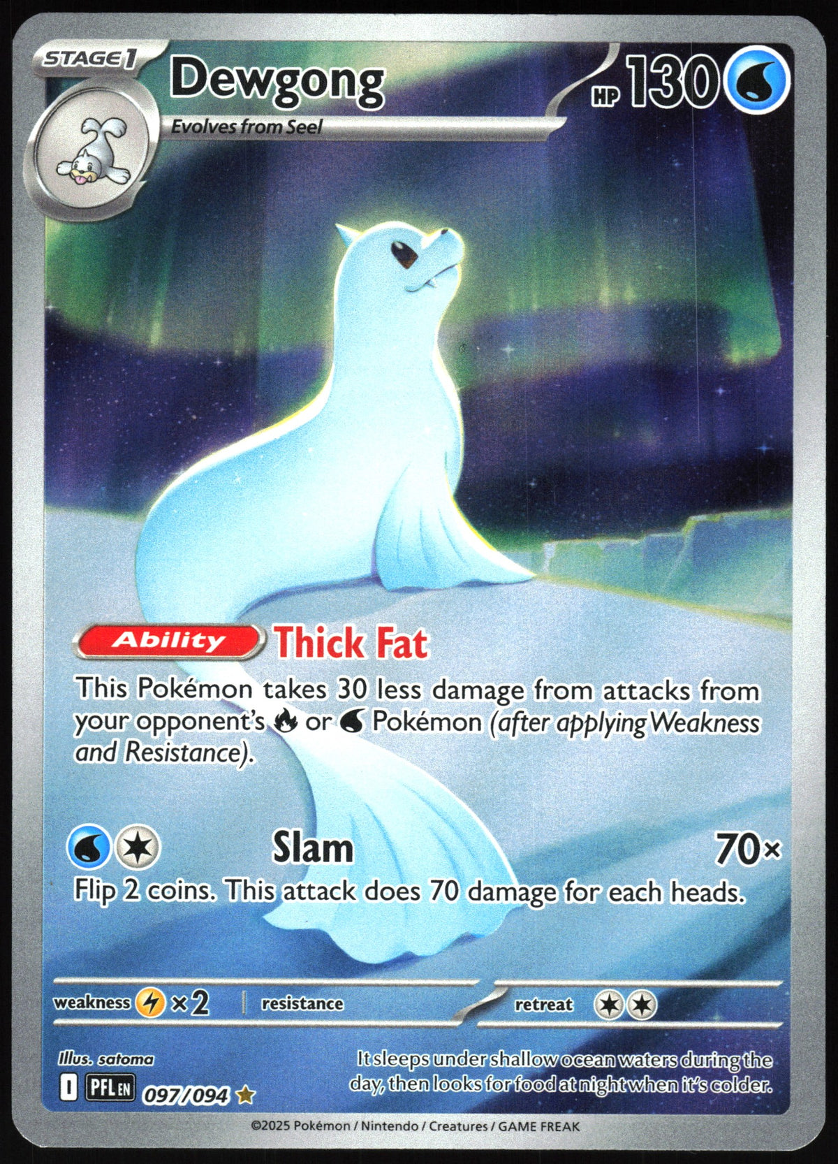 Dewgong #97 NM