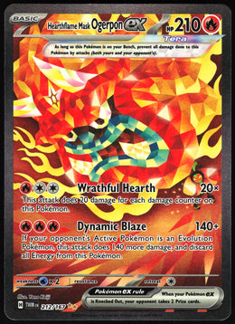 Hearthflame Mask Ogerpon ex #212 NM