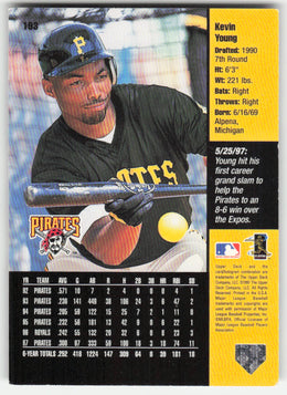 Kevin Young #193 Upper Deck Baseball Non-Foil English