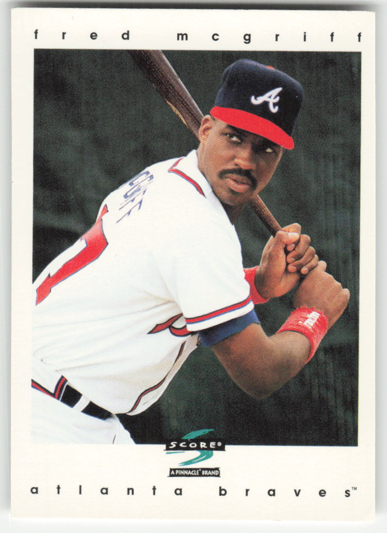 Fred McGriff #172 Score Baseball Non-Foil English