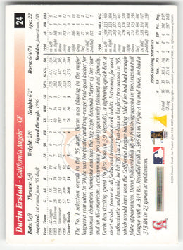 Darin Erstad #24 Score Baseball Non-Foil English