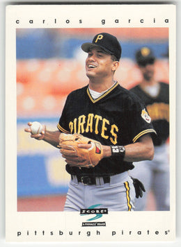 Carlos Garcia #297 Score Baseball Non-Foil English