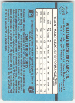 Will Clark #BC-24 Non-Foil