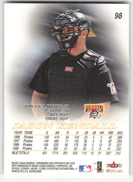Jason Kendall #98 Non-Foil