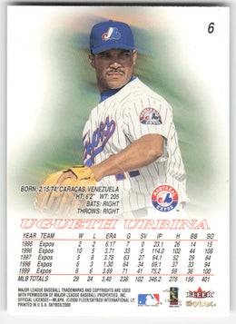 Ugueth Urbina #6 Non-Foil