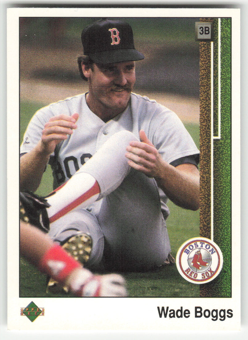 Wade Boggs #389/800 Upper Deck Baseball Non-Foil English
