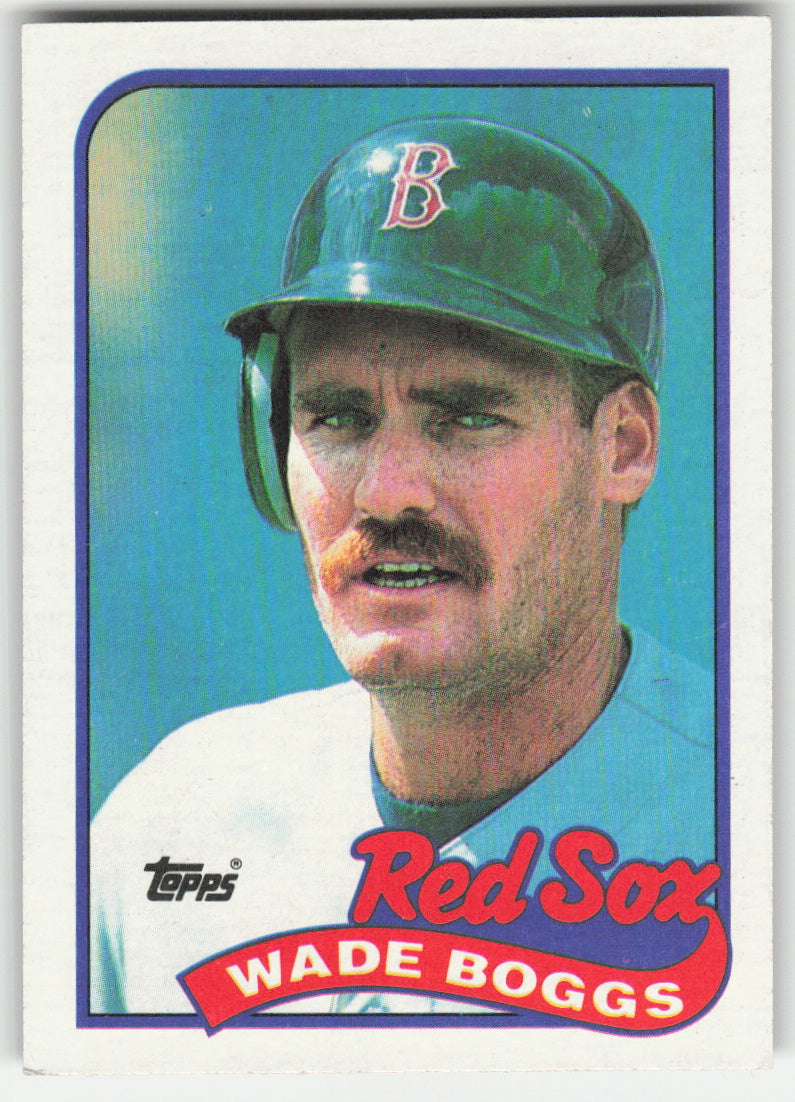Wade Boggs #600 Topps Baseball Non-Foil English