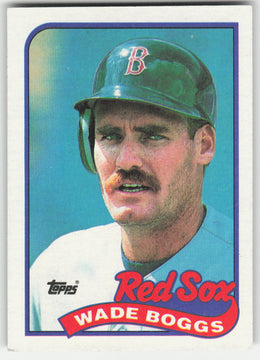 Wade Boggs #600 Topps Baseball Non-Foil English