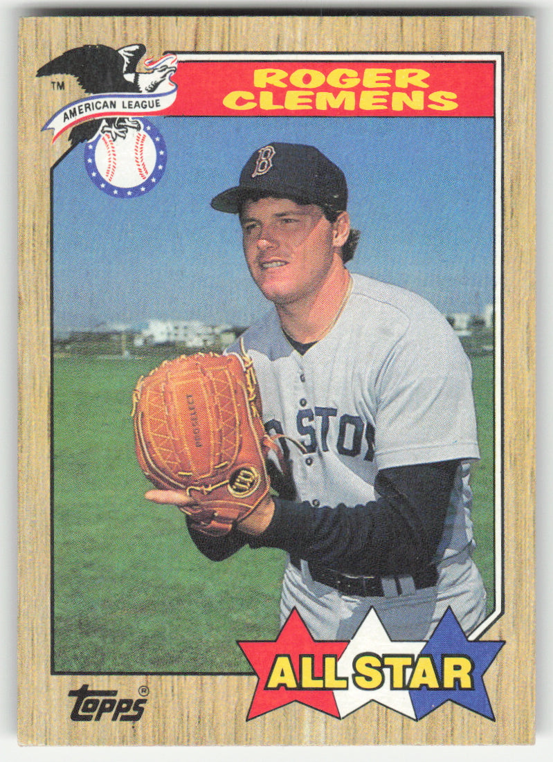 Roger Clemens #614 Topps Baseball Non-Foil English