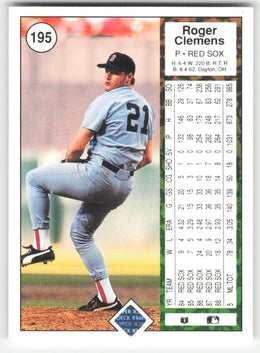 Roger Clemens #195/800 Non-Foil