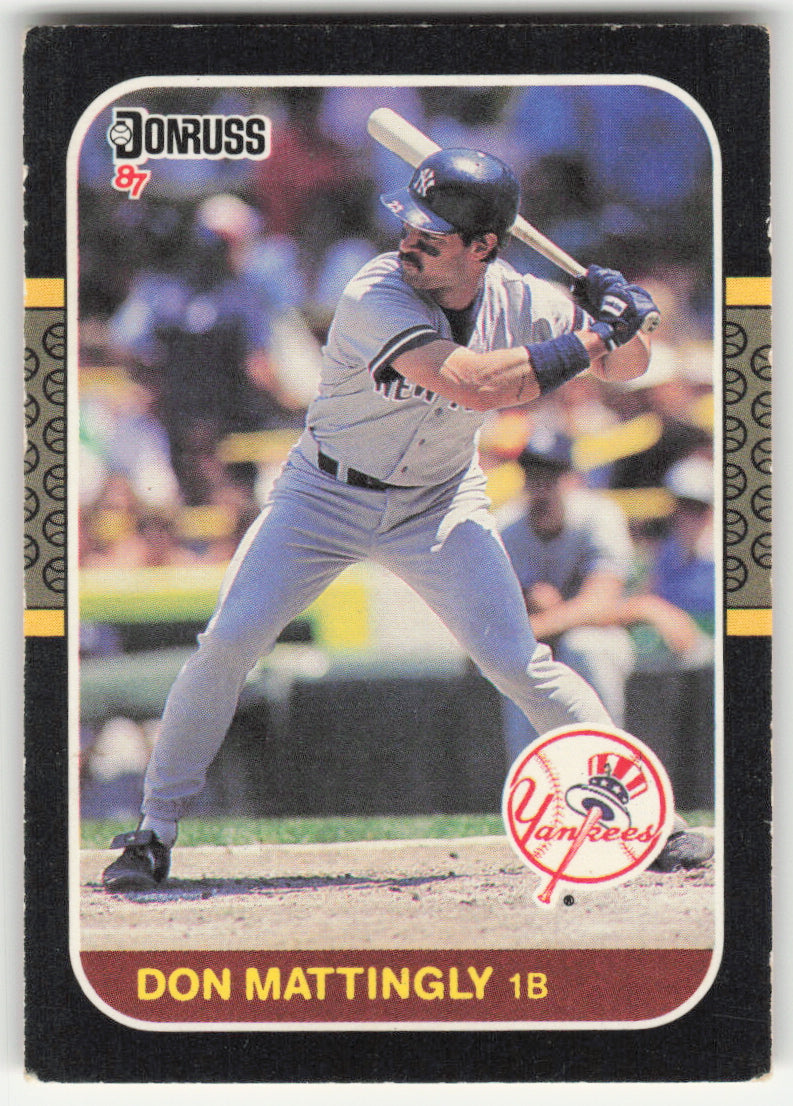 Don Mattingly #52 Donruss Baseball Non-Foil English