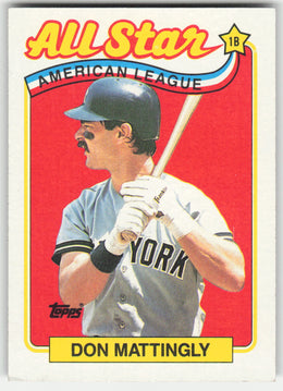 Don Mattingly #397/792 Topps Baseball Non-Foil English