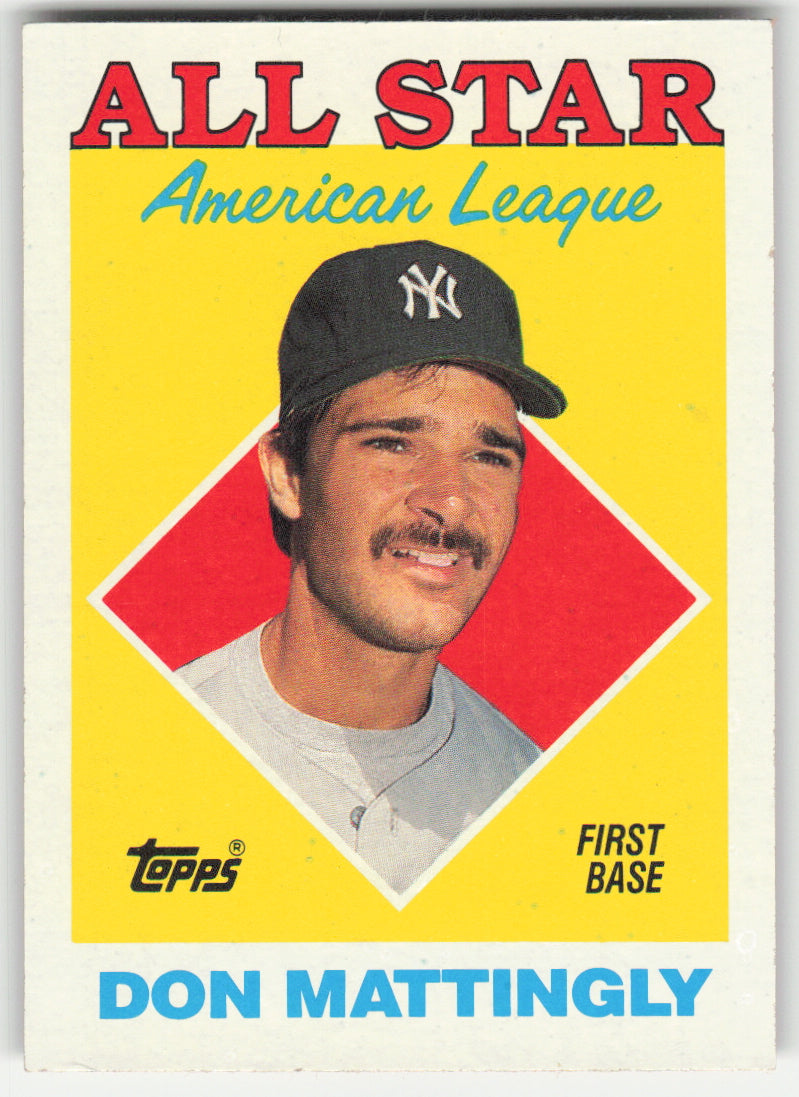 Don Mattingly #386/792 Topps Baseball Non-Foil English