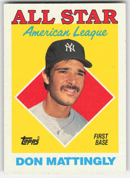 Don Mattingly #386/792 Topps Baseball Non-Foil English
