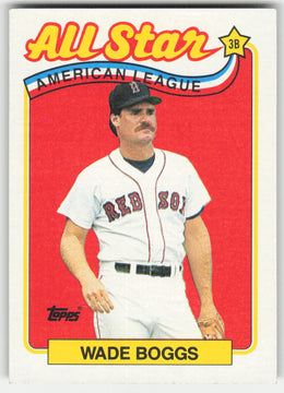 Wade Boggs #399/792 Topps Baseball Non-Foil English