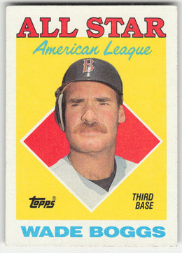 Wade Boggs #388/792 Topps Baseball Non-Foil English
