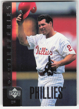 Gregg Jefferies #473 Upper Deck Baseball Non-Foil English