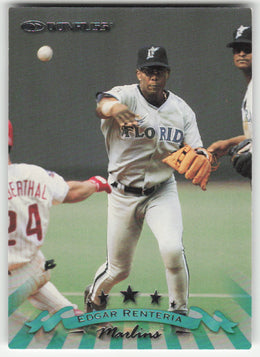 Edgar Renteria #126 Donruss Baseball Non-Foil English