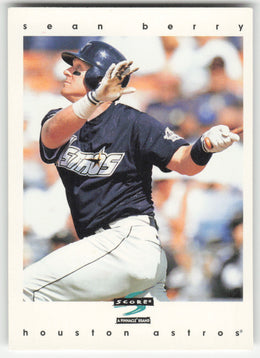 Sean Berry #41 Score Baseball Non-Foil English