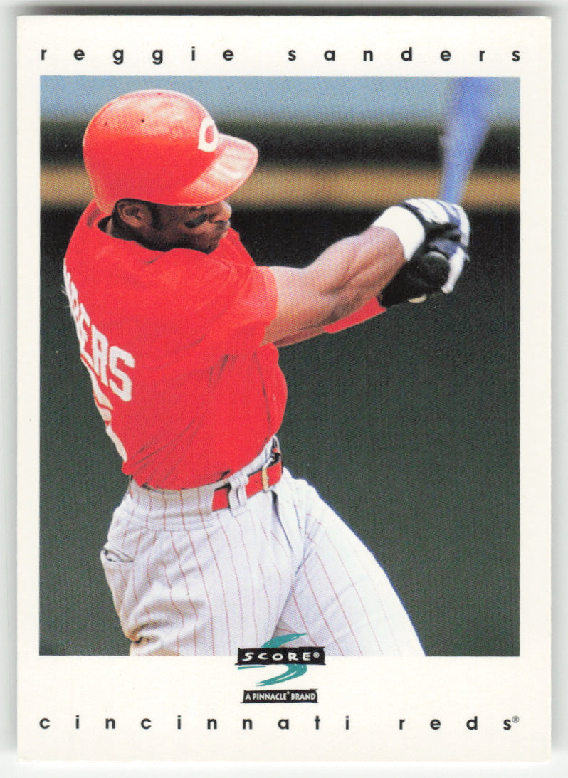 Reggie Sanders #19 Score Baseball Non-Foil English